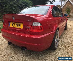 2003 BMW E46 M3 imola red