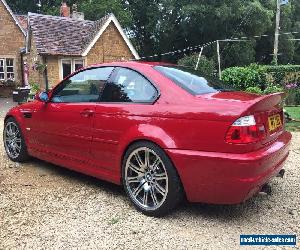 2003 BMW E46 M3 imola red