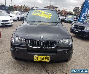 2005 BMW X3 E83 3.0I Black Automatic 5sp A Wagon