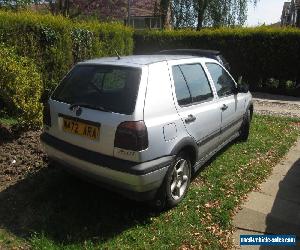 1996 VOLKSWAGEN GOLF SE AUTO SILVER