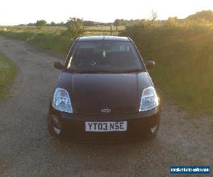 Black Ford Fiesta 1.4 Zetec 3dr