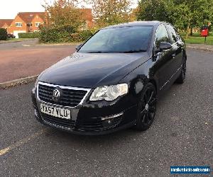 VW Passat 2007 Black- Full Leather - Top Spec- SatNav - Sunroof - Black Alloys