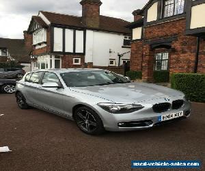 BMW 116I SPORT 5 DOOR SILVER 