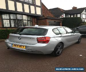 BMW 116I SPORT 5 DOOR SILVER 