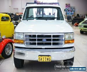 1996 Ford F250 XL White Automatic A Utility