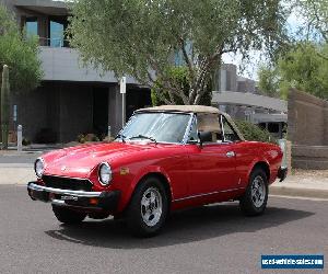 1981 Fiat 124 Spider Spider 2000