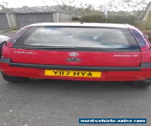 2001 VAUXHALL CORSA SRI 16V RED