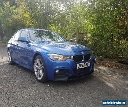 2012 F30 BMW  3SERIES 318D M SPORT ESTORIL BLUE AUTO SALVAGE DAMAGED REPAIRABLE for Sale