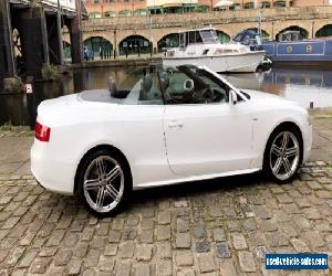 Audi A5 2.0 S line TDI convertible  2010reg fsh 31k