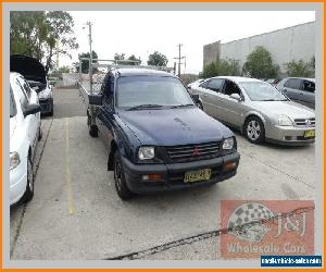 1998 Mitsubishi Triton MK GLX Black Manual 5sp M Cab Chassis