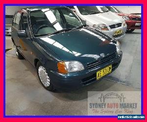 1998 Toyota Starlet Green Automatic A Hatchback