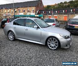 2007 BMW 525D M SPORT 3.0 DIESEL 4 DOOR SALOON IN TITANIUM SILVER AUTO for Sale