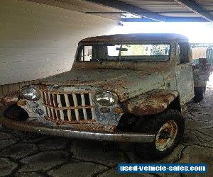 1960 Willys closed cab pickup