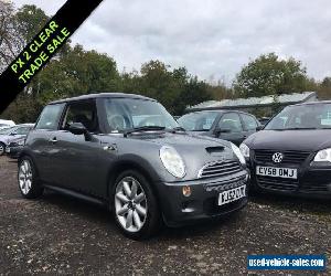 2002 52 MINI HATCH COOPER COOPER S 1.6 3DR 161 BHP SUPERCHARGED