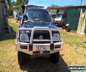 2002 Mitsubishi Triton 4WD DC Ute Auto_Flexiglass Canopy_Tub/L_Snorkel_Towbar_BB