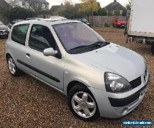 RENAULT CLIO DYNAMIQUE 16V 3 DOOR , Silver, Manual, Petrol, 2003 