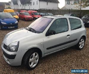 RENAULT CLIO DYNAMIQUE 16V 3 DOOR , Silver, Manual, Petrol, 2003 