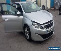 2014 PEUGEOT 308 HDI 1,6  DIESEL DAMAGED REPAIRABLE SALVAGE for Sale