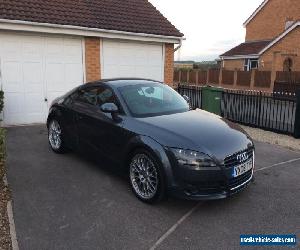 Audi TT Coupe 2.0T FSI S Tronic 2008 AUTO 82000MLS Met grey damaged repaired 