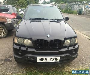 2001 BMW X5 D SPORT AUTO BLACK