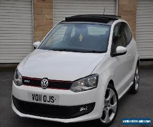 2011 VW POLO 1.4TSI GTI DSG GOLF SALVAGE DAMAGED CAT D UNRECORDED WHITE AUTO 3DR