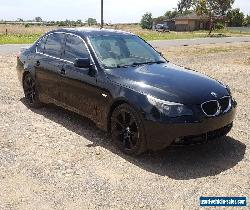 2004 BMW 530i E60 3.0L AUTO 195KMS ALLOYS DAMAGED LEATHER Repairable DRIVES for Sale