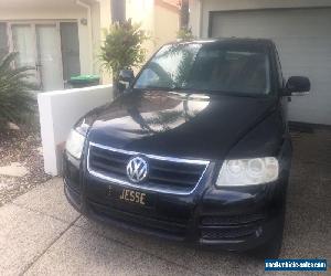 2004 VW TOUAREG 4WD V6 BLACK AUTO.  AS IS . PEREGIAN SPRINGS . 0418744100