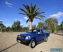 2007 Nissan Navara D40 ST-X Blue Manual 6sp M 4D UTILITY for Sale