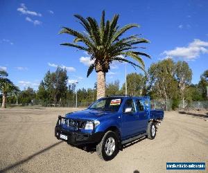 2007 Nissan Navara D40 ST-X Blue Manual 6sp M 4D UTILITY