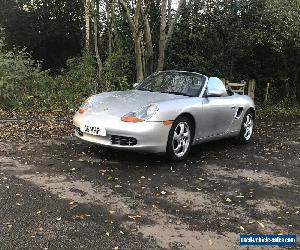 Porsche Boxster 2.7 manual metallic silver with black leather