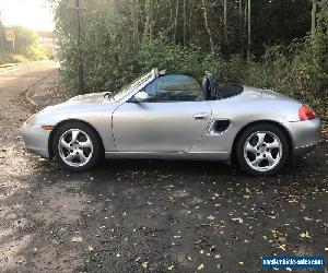 Porsche Boxster 2.7 manual metallic silver with black leather