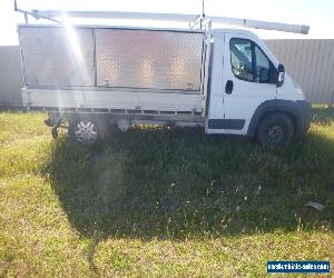  2009 Fiat Ducato MAXI JTD 2.3L TURBO Diesel M Cab Chassis Traytop Truck Damaged