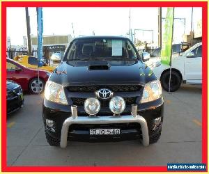 2008 Toyota Hilux KUN26R MY08 SR5 Black Automatic 4sp A 4D Utility