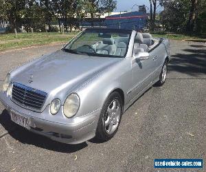 MERCEDES BENZ 2001 CLK (W208) 320 CONVERTIBLE  131,000KMS  (BEAUTIFUL CAR)