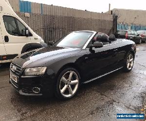 2010 AUDI A5 CONVERTIBLE 2.0 TFSI S LINE S LINE 211 SPARES OR REPAIRS 