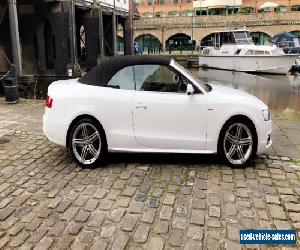 Audi A5 2.0 S line TDI convertible  2010reg fsh 31k