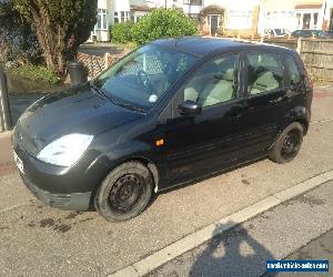 2003 FORD FIESTA ZETEC BLACK