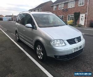 (54) VOLKSWAGEN TOURAN 2.0 TDI DIESEL PD SPORT 7 SEATER LONG MOT SERVICE HISTORY