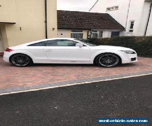 audi tt s line white