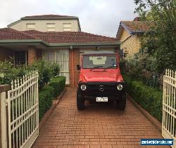 Mercedes G Wagon 300GD 280GE Cabrio W460 W463 Convertible Registered rare  for Sale