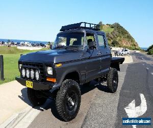 Ford F100 Dual Cab Ute 4WD 4x4 RARE!!!