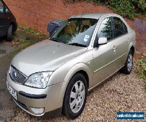 FORD MONDEO ZETEC 2.0L GOLD / GREY 2004 MOT TILL END OF FEB 2018