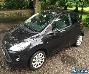 Ford Ka 1.2 start stop manual 3 door 04/2011 LHD black metallic