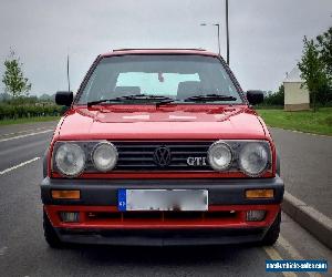 1990 VOLKSWAGEN GOLF MK2 GTI RED 8V