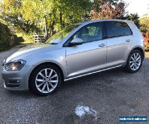 2013 VOLKSWAGEN GOLF GT TDI 150 DSG AUTOMATIC. SILVER, ONE OWNER FULL HISTORY