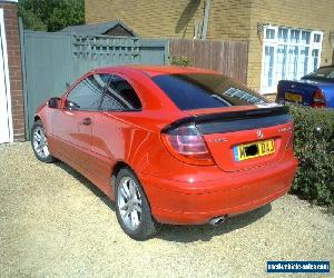 Mercedes C200K sports coupe, Automatic. 7 miles only