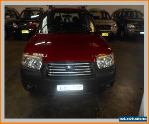 2006 Subaru Forester MY06 X Red Automatic 4sp A Wagon