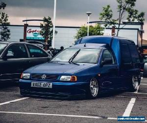 volkswagen caddy mk2 modified show car custom van air ride