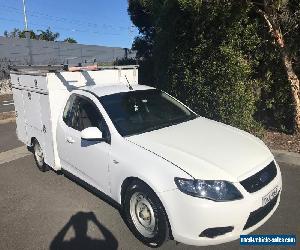 2008 FORD FALCON FG UTE SERVICE BODY TOOLBOX AUTOMATIC LPG REGO NO RESERVE CHEAP