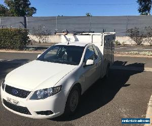 2008 FORD FALCON FG UTE SERVICE BODY TOOLBOX AUTOMATIC LPG REGO NO RESERVE CHEAP